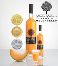 Thumbnail for Dolce Cilento Crema di Meloncello, 700ml, 17% (Cantaloupe Melon Cream Liqueur) 3 Medals