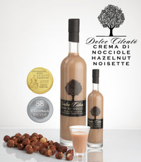 Thumbnail for Dolce Cilento Hazelnut Cream Liqueur, 700ml, 17% Crema di Nocciole 2 Medals - Dolce Cilento Meloncello Limoncello