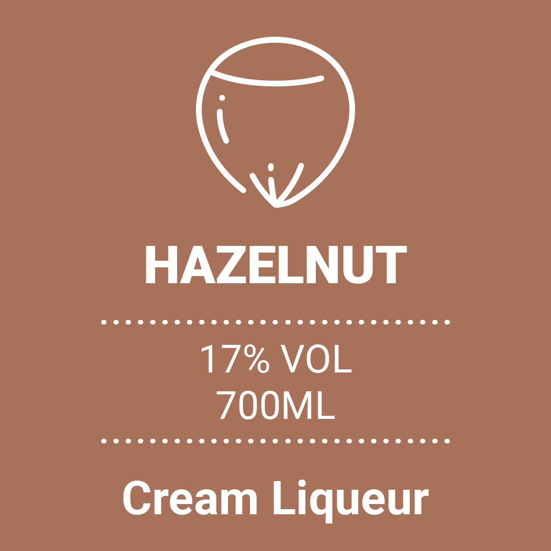 Dolce Cilento Hazelnut Cream Liqueur, 700ml, 17% Crema di Nocciole 2 Medals
