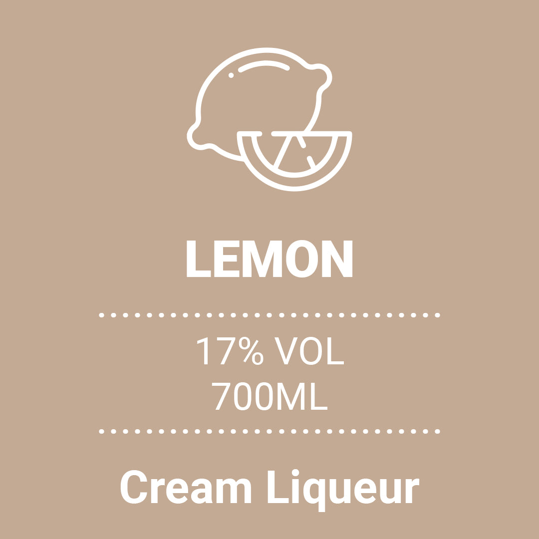 Dolce Cilento Crema di Limoncello - Limoncello Cream Liqueur 700ml, 17%