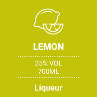 Thumbnail for Dolce Cilento Kosher Limoncello, 750ml, 25% Passover & All Year 100% Natural USA Only - Dolce Cilento Meloncello Limoncello