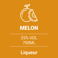 Thumbnail for Dolce Cilento Meloncello 700ml, 25% (Cantaloupe Melon Liqueur) 3 Medals