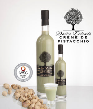 Dolce Cilento Pistachio Cream Liqueur, 700ml, 17% (Crema di Pistacchio) 1 Medal