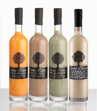Thumbnail for Dolce Cilento Cream Liquor Set (Cream Meloncello, Cream Hazelnut, Cream Pistachio & Cream Limoncello) 700ml, 17%, x4 - Dolce Cilento Meloncello Limoncello